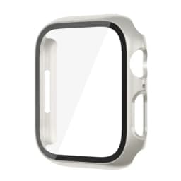 Glass+Cover For Apple Watch case 9 8 7 6 SE 5 iWatch Accessorie Screen Protector Apple watch serie 44mm 40mm 41mm 45mm 42mm 38mm