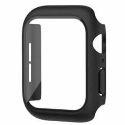 Glass+Cover For Apple Watch case 9 8 7 6 SE 5 iWatch Accessorie Screen Protector Apple watch serie 44mm 40mm 41mm 45mm 42mm 38mm