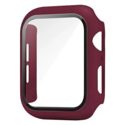 Glass+Cover For Apple Watch case 9 8 7 6 SE 5 iWatch Accessorie Screen Protector Apple watch serie 44mm 40mm 41mm 45mm 42mm 38mm