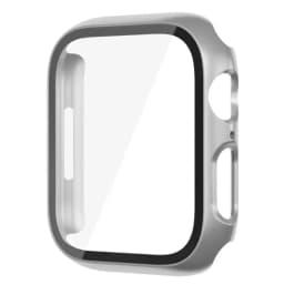 Glass+Cover For Apple Watch case 9 8 7 6 SE 5 iWatch Accessorie Screen Protector Apple watch serie 44mm 40mm 41mm 45mm 42mm 38mm
