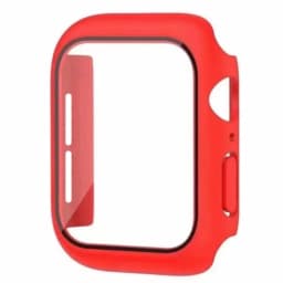 Glass+Cover For Apple Watch case 9 8 7 6 SE 5 iWatch Accessorie Screen Protector Apple watch serie 44mm 40mm 41mm 45mm 42mm 38mm