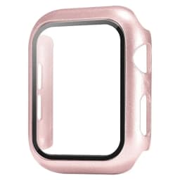 Glass+Cover For Apple Watch case 9 8 7 6 SE 5 iWatch Accessorie Screen Protector Apple watch serie 44mm 40mm 41mm 45mm 42mm 38mm