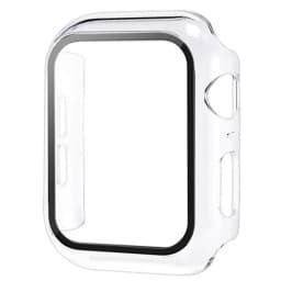 Glass+Cover For Apple Watch case 9 8 7 6 SE 5 iWatch Accessorie Screen Protector Apple watch serie 44mm 40mm 41mm 45mm 42mm 38mm
