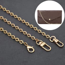 Metal Bag Chain Women Shoulder Crossbody Bag Strap Customized Handbag Handle Replacement Purse Chain Bag Chain Accessories