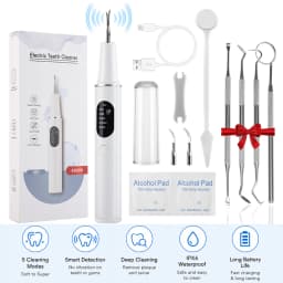 Ultrasonic Dental Scaler Electric Sonic Teeth Plaque Cleaner Dental Stone Removal For Teeth Tartar Stain Teeth Calculus Remover