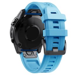 QuickFit 26mm 22mm Watch Strap For Garmin Fenix 7X 7 Pro Sapphire Solar Silicone Watchband Fenix 8 E 6X 6 Pro 5X 5 Plus Bracelet