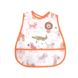 High Quality Adjustable Baby EVA Bibs Cartoon Cotton Child Waterproof Lunch Feeding Bibs For Kids Girls Boys Feed Accessories