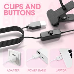 Nail Dryer Light UV Nail Lamp 395nm Wavelength Clip-on Desk Mini USB For Gel Nails Ongle Manicure Salon Tools