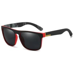 1-4PCS Men Classical Square Polarized Sports Sunglasses Lightweight PC Frame UV400 for Driving Fishing Cycling Unisex Durability