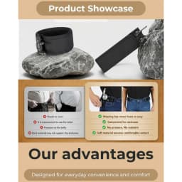 1/2Pcs Upgraded Adjustable Buckleless Belt Hook Elastic Velcro Waist Buckle Waist Belt For Men‘s Gift Casual Belt With Buckle