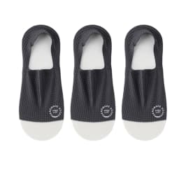 3Pairs Men's Invisible Socks Thin Breathable Comfortable High Quality Waffle Pattern Boat Sock Sweat-absorbing Casual Mesh Sox