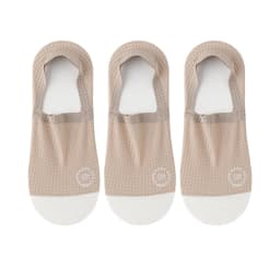 3Pairs Men's Invisible Socks Thin Breathable Comfortable High Quality Waffle Pattern Boat Sock Sweat-absorbing Casual Mesh Sox
