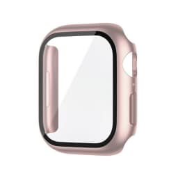 Tempered Glass+Case For Apple Watch 38mm 40mm 41mm 42mm 44mm 45mm 46mm Screen Protector Protective Cover iWatch 10 8 7 9 6 SE 5