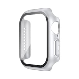 Tempered Glass+Case For Apple Watch 38mm 40mm 41mm 42mm 44mm 45mm 46mm Screen Protector Protective Cover iWatch 10 8 7 9 6 SE 5