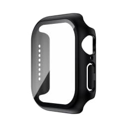 Tempered Glass+Case For Apple Watch 38mm 40mm 41mm 42mm 44mm 45mm 46mm Screen Protector Protective Cover iWatch 10 8 7 9 6 SE 5