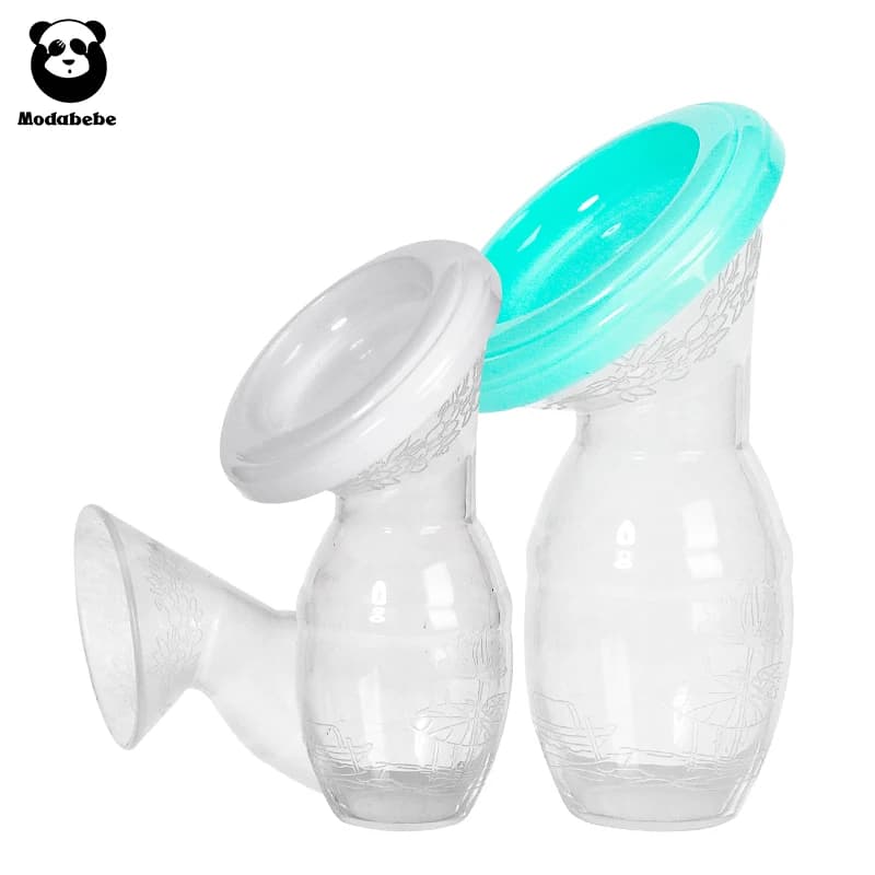 Modabebe Maternal Milk Collector Food Grade Silicone Manual Breast Silicone Pumps Breast Milk Savers