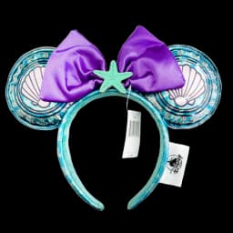 Disney Minnie Mickey Ears Headband Holiday Party Sequins Headdress Bows EARS COSTUME Headband Cosplay Plush Adult/Kids Gift