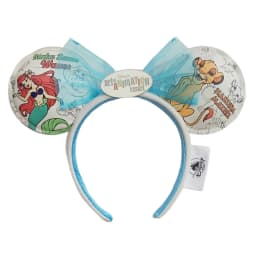 Disney Minnie Mickey Ears Headband Holiday Party Sequins Headdress Bows EARS COSTUME Headband Cosplay Plush Adult/Kids Gift