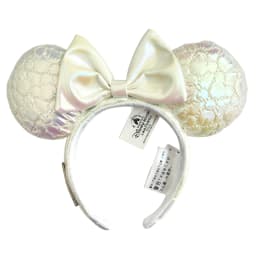 Disney Minnie Mickey Ears Headband Holiday Party Sequins Headdress Bows EARS COSTUME Headband Cosplay Plush Adult/Kids Gift