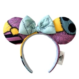 Disney Minnie Mickey Ears Headband Holiday Party Sequins Headdress Bows EARS COSTUME Headband Cosplay Plush Adult/Kids Gift