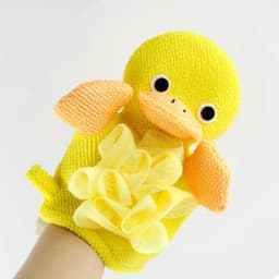 Cartoon Baby Bath Brushes Shower Wash Cloth Towels Soft Fabric Strong Water Absorption Cute Animals Style Kids Care Accessories