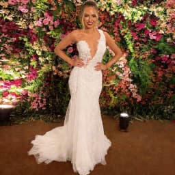 Sexy Red Lace Prom Dress One Shoulder Appliques Mermaid Party Gown For Women Formal Evening Dress Customized Robes De Soirée