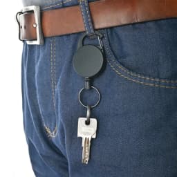 High Strength Steel Wire Pull Keyring Tag Card Holder Retractable Reel Zinc Alloy ABS Plastic ID Badge Holders Stationery