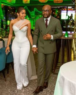 One-shoulder Prom Jumpsuit Dresses Beaded Crystal Lace-up Corset  African Aso Ebi Evening Dress Pant Suit customsized abiye