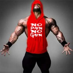 2022 New Men Bodybuilding Cotton Tank top Gyms Fitness Hooded Vest Sleeveless Shirt Summer Casual Fashion Workout Brand Clothing