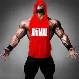 2022 New Men Bodybuilding Cotton Tank top Gyms Fitness Hooded Vest Sleeveless Shirt Summer Casual Fashion Workout Brand Clothing