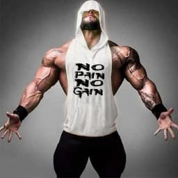 2022 New Men Bodybuilding Cotton Tank top Gyms Fitness Hooded Vest Sleeveless Shirt Summer Casual Fashion Workout Brand Clothing