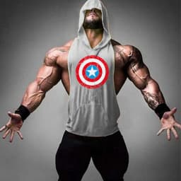 2022 New Men Bodybuilding Cotton Tank top Gyms Fitness Hooded Vest Sleeveless Shirt Summer Casual Fashion Workout Brand Clothing
