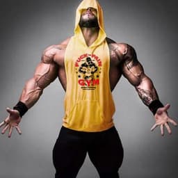 2022 New Men Bodybuilding Cotton Tank top Gyms Fitness Hooded Vest Sleeveless Shirt Summer Casual Fashion Workout Brand Clothing