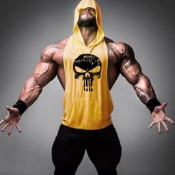 2022 New Men Bodybuilding Cotton Tank top Gyms Fitness Hooded Vest Sleeveless Shirt Summer Casual Fashion Workout Brand Clothing
