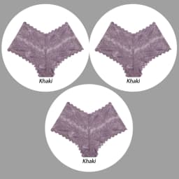 3PCS Underwear Women Sexy Lace Women Panties Seamless Hollow Out Briefs Transparent Female Underwear Breathable Lingerie