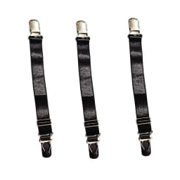 Suspender Clips for Stockings Replacement Corset Holder Elastic Garter Belt Straps Shirt Holder Socks Fastener Accessories
