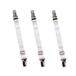 Suspender Clips for Stockings Replacement Corset Holder Elastic Garter Belt Straps Shirt Holder Socks Fastener Accessories