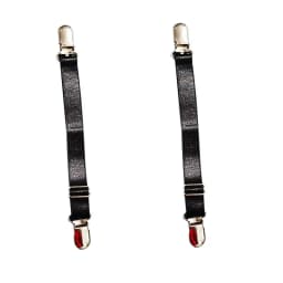 Suspender Clips for Stockings Replacement Corset Holder Elastic Garter Belt Straps Shirt Holder Socks Fastener Accessories