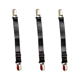 Suspender Clips for Stockings Replacement Corset Holder Elastic Garter Belt Straps Shirt Holder Socks Fastener Accessories