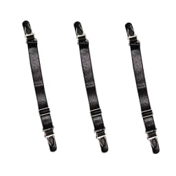 Suspender Clips for Stockings Replacement Corset Holder Elastic Garter Belt Straps Shirt Holder Socks Fastener Accessories