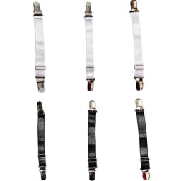 Suspender Clips for Stockings Replacement Corset Holder Elastic Garter Belt Straps Shirt Holder Socks Fastener Accessories