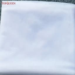 TOPQUEEN Elegant Simple 2 Layer Bridal Veil With Blusher Wedding Veil, Bridal Wedding Accessories Customizable V131