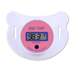 Baby's Electronic Pacifier Thermometer Infant Digital Smart Thermometer, Children's Oral Thermometer Celsius/Fahrenheit