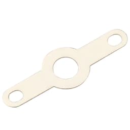 50pcs/100Pcs Silver-plated Copper double Head Soldering Terminal M2.2-M4.2 Circular Weld Washer Welding Sheet Soldering Lug