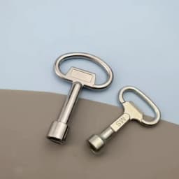 1 Way Service Utility Key Plumber Keys Triangle For Gas Electric Meter Cabinets
