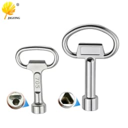 1 Way Service Utility Key Plumber Keys Triangle For Gas Electric Meter Cabinets