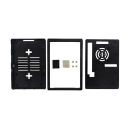 Raspberry Pi 3B Plus Case Plastic ABS Case Shell Box Optional Cooling Fan for Raspberry Pi 3B+/3B Use with 3.5 Inch Screen