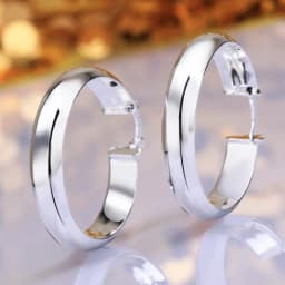 fashion 925 Sterling silver Round women lady beautiful wedding High quality Earring Jewelry factory price 