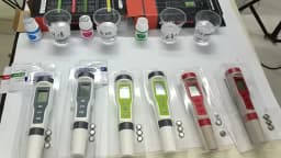 Yieryi New TDS PH Meter PH/TDS/EC/Temperature Digital Water Quality Monitor Tester for Pools, Drinking Water, Aquariums