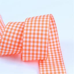 10mm 25mm Lattice Plaid Ribbons Bow Gift Wrapping Polyester Handmade DIY Accessories,5 yards / lot